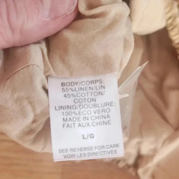 NWOT Cami NYC Flor Crop in Desert, Size Large - Picture 6 of 8